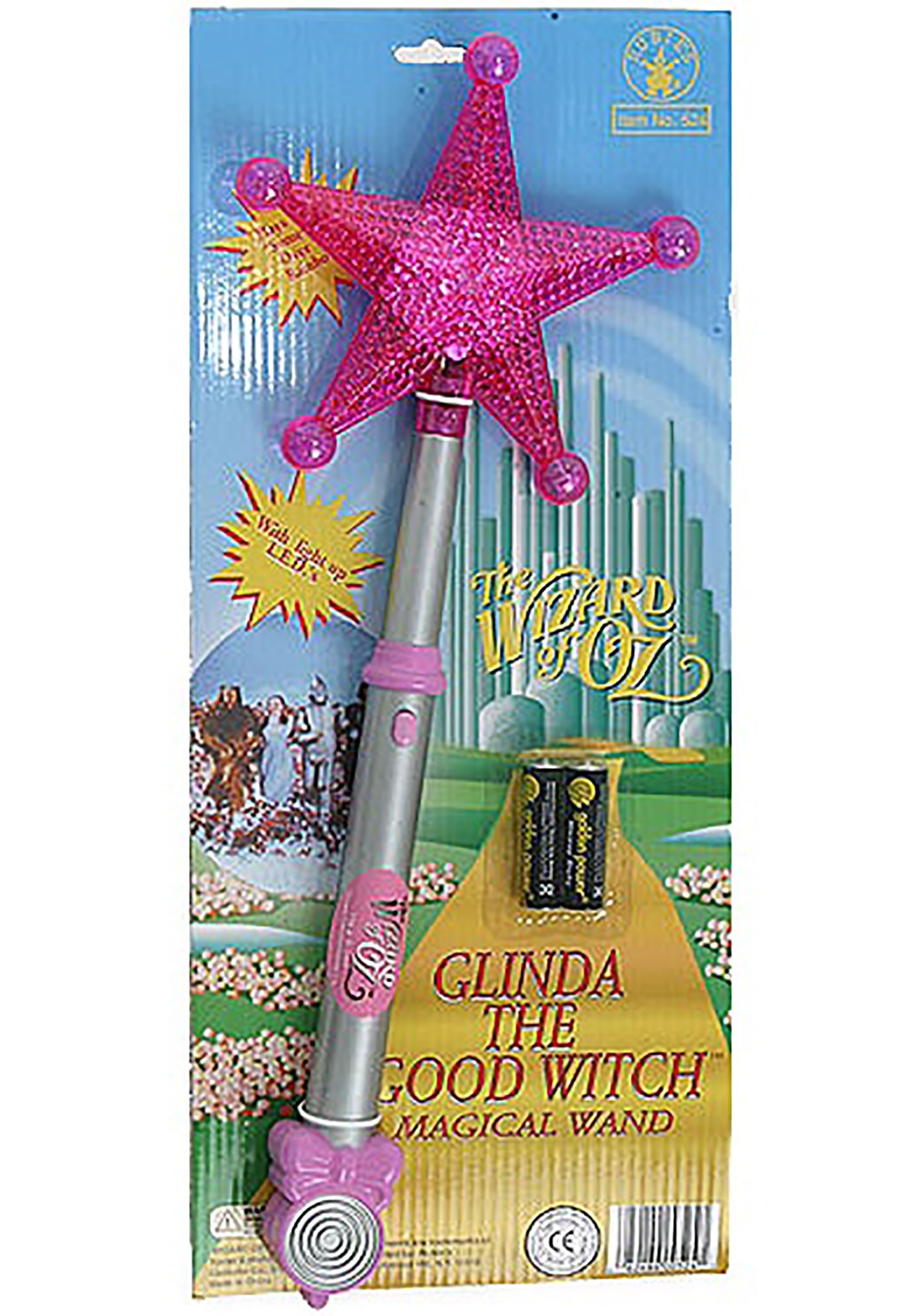 The Wizard of Oz Musical Light-Up Glinda the Good Witch Wand