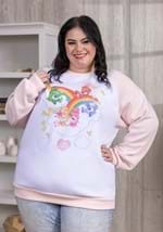 Adult Cakeworthy Care Bears Retro Raglan Sweater