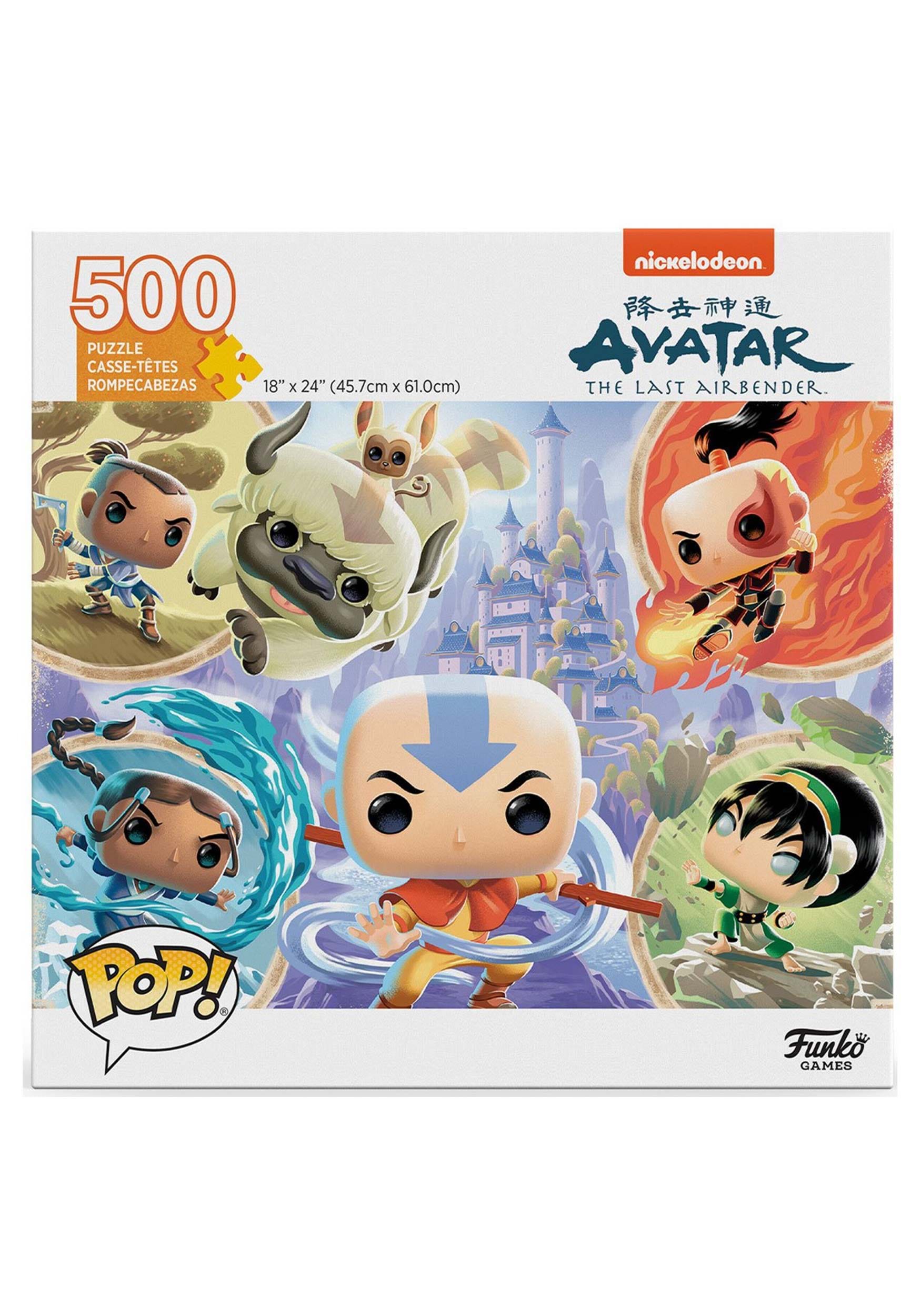 Avatar The Last Airbender 500 Piece POP! Puzzle , Jigsaw Puzzles