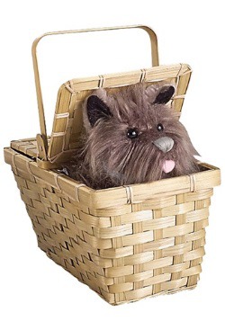 Wizard of Oz Deluxe Toto in Basket