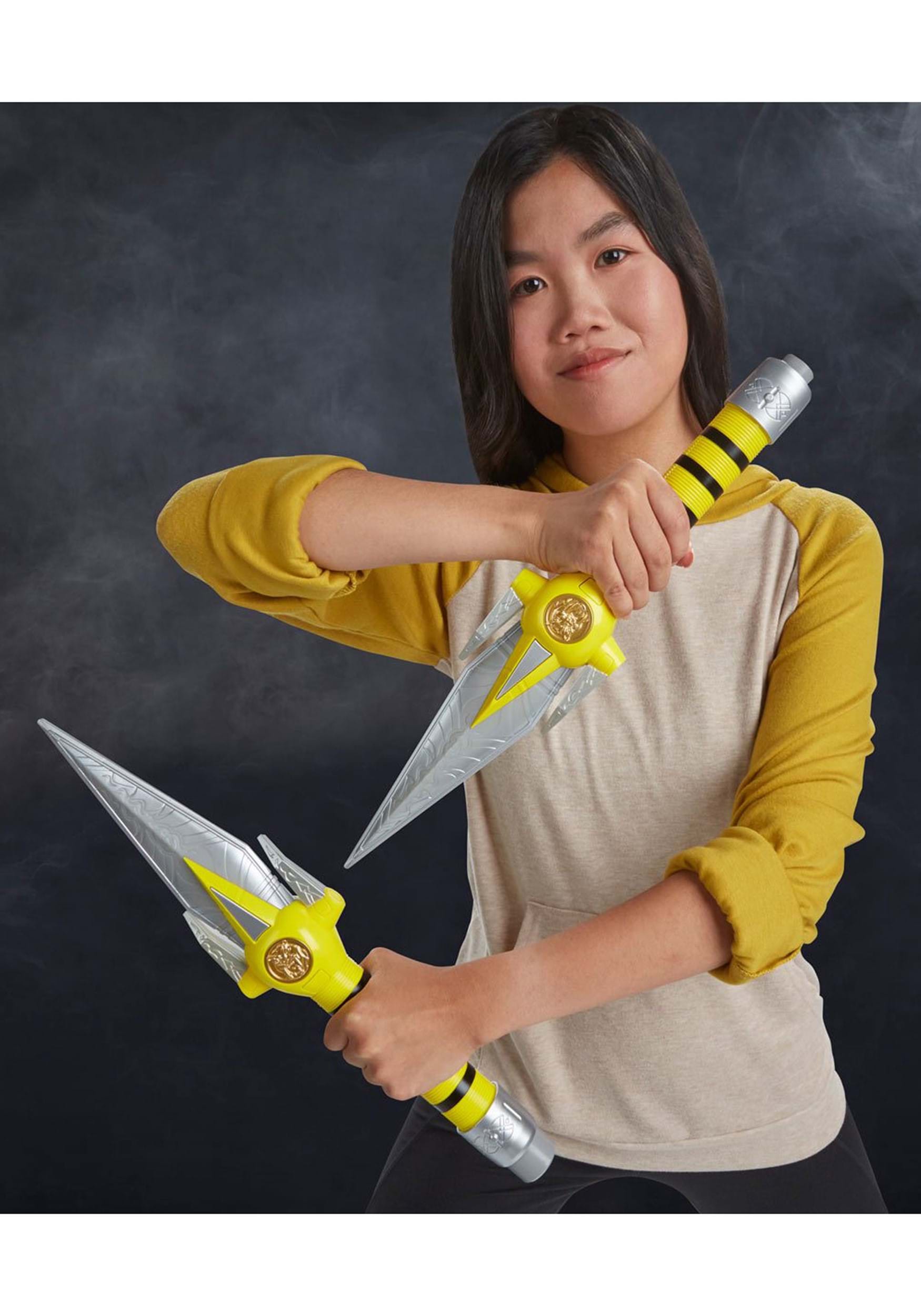 Power Rangers Lightning Collection Yellow Ranger Power Daggers Prop Replica