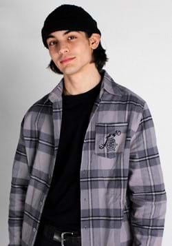 Cakeworthy Steamboat Willie Flannel Shirt for Adults