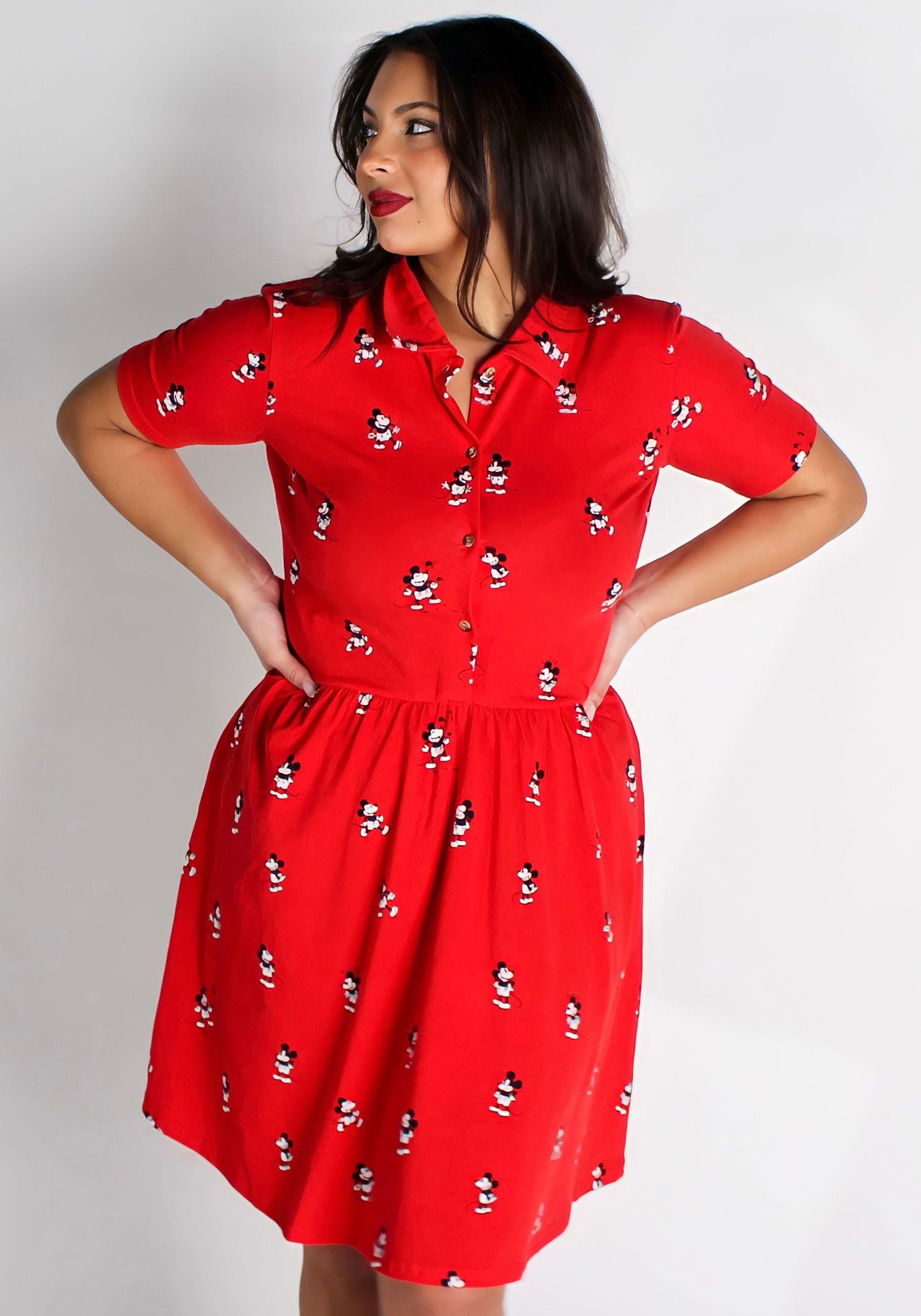 Cakeworthy Mickey Mouse Tie Up Women's Jumpsuit