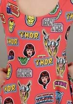 Ladies' Avengers Comic Skater Dress Alt 5