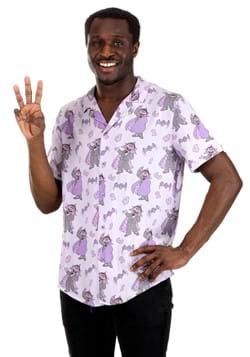 Adult Cakeworthy Sesame Street The Count Button Up Shirt