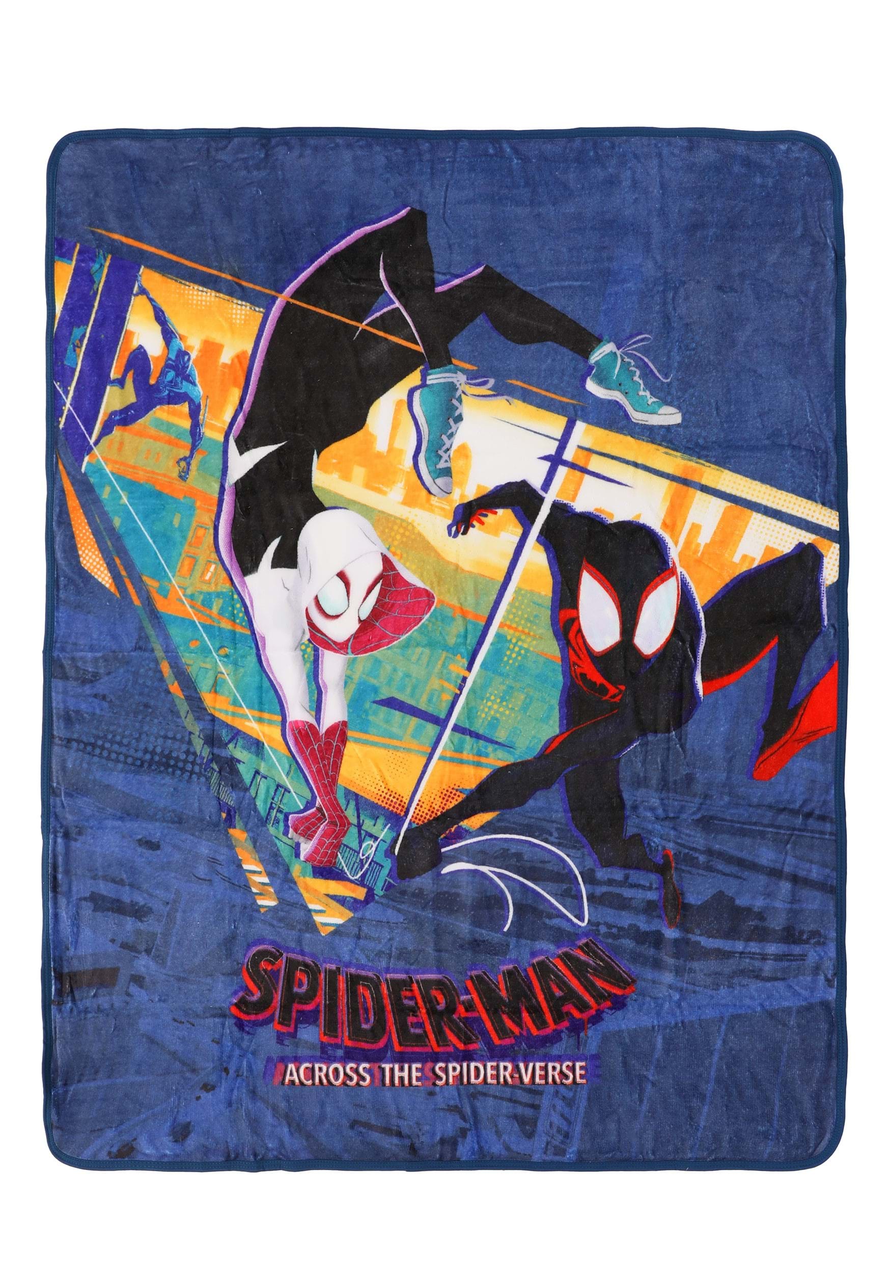Spider-Gwen & Miles Morales Spider-Verse Blanket , Marvel Blankets