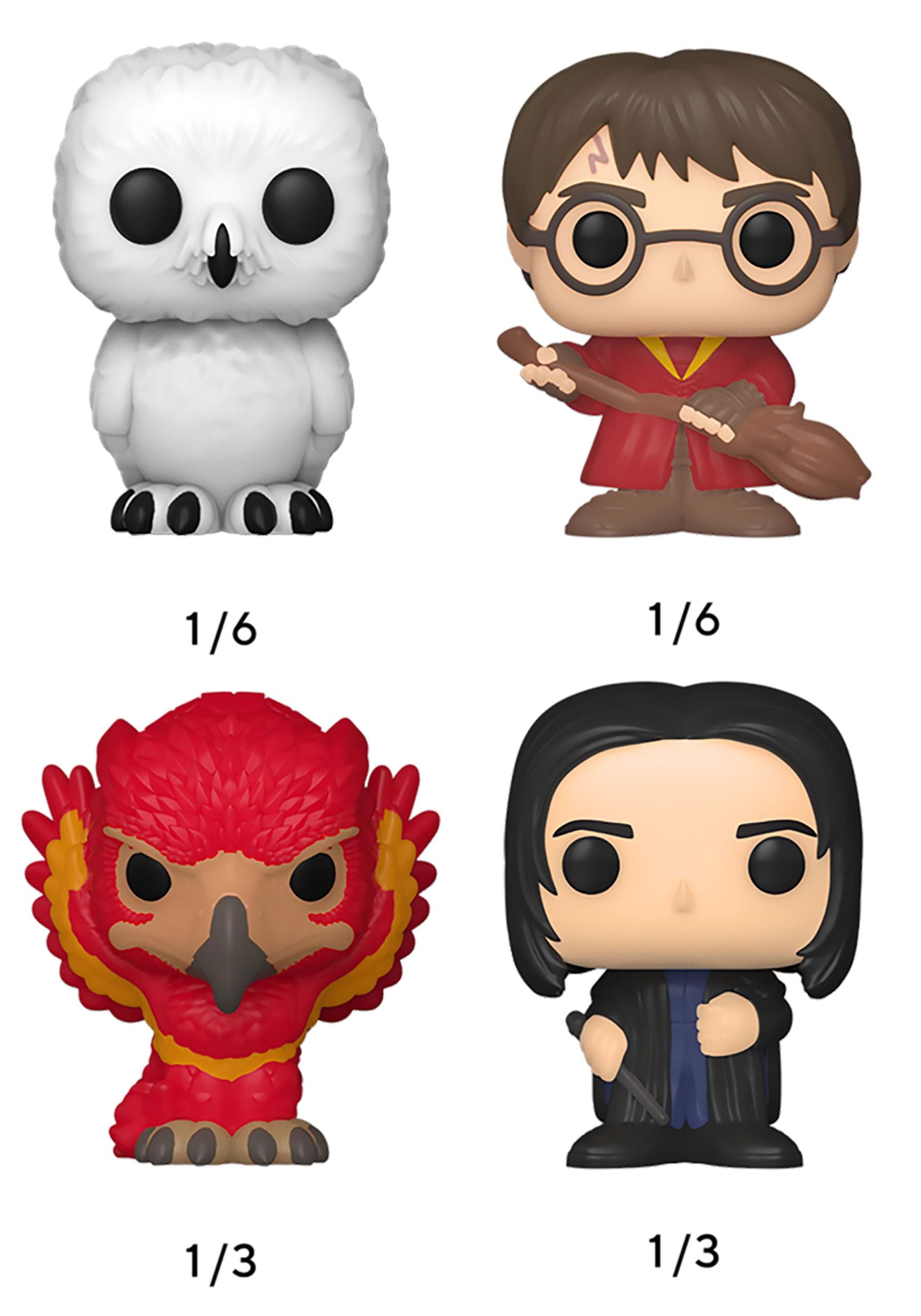 Harry Potter - Pack 4 figurines Bitty POP! Hermione 2,5 cm