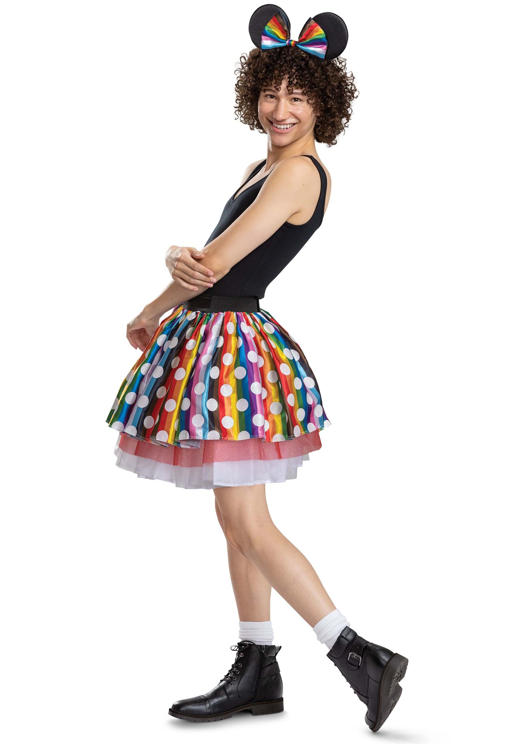 Disney Pride Minnie Mouse Fancy Dress Costume For Adults