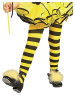 Little Girls Bumblebee Tights