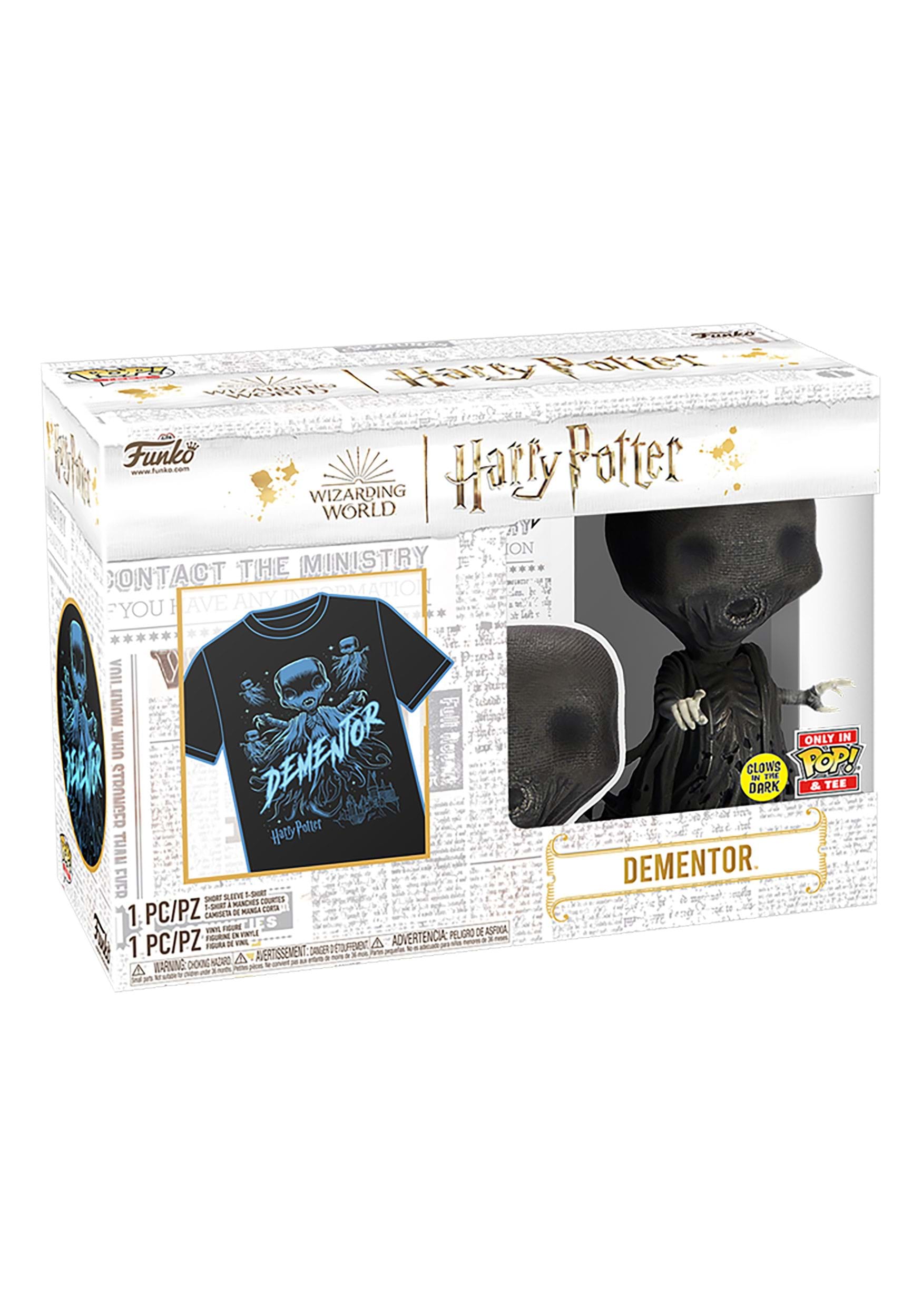 POP! & Tee: Harry Potter - Dementor , Harry Potter Apparel