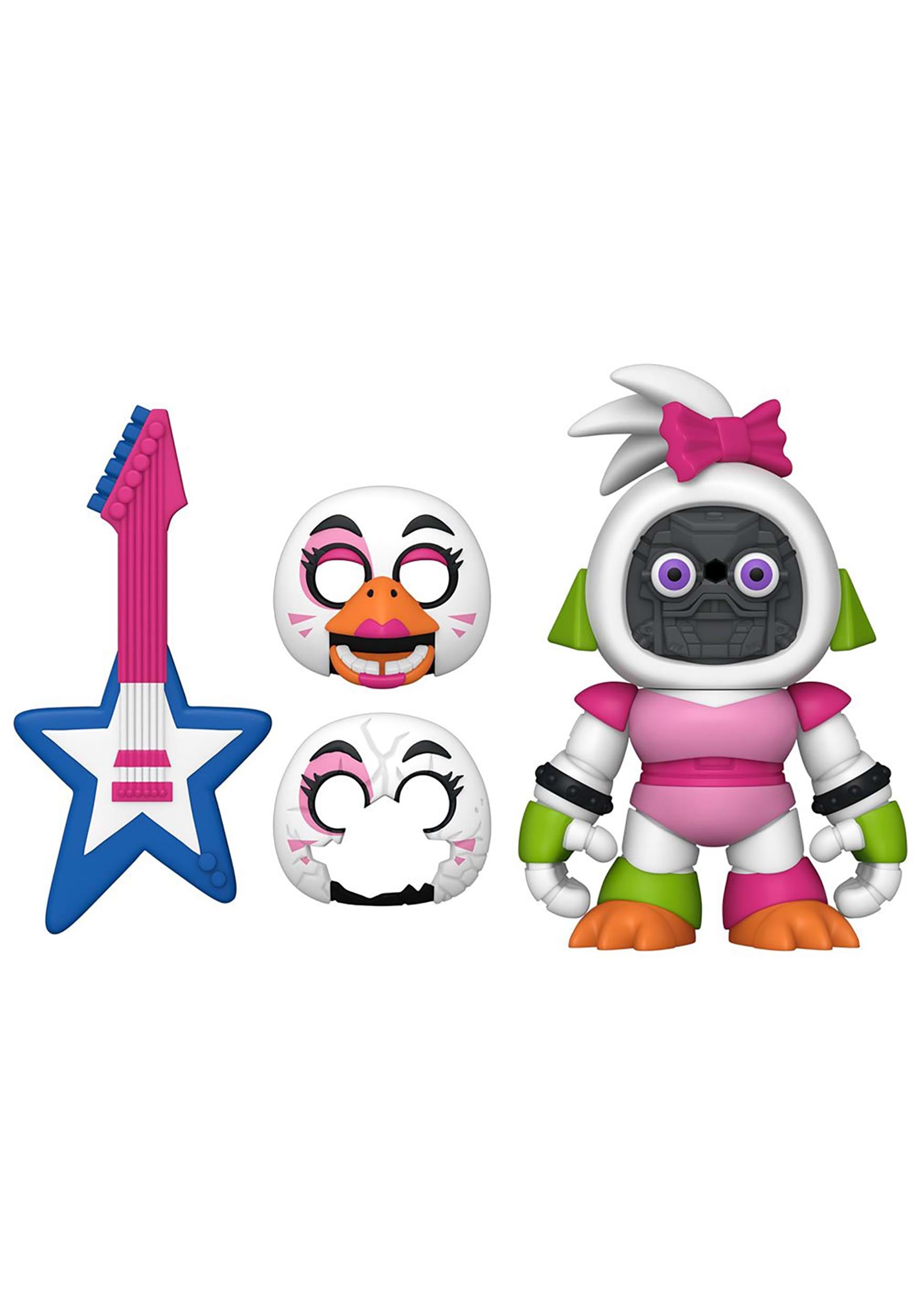 Five Nights at Freddy's Security Breach SNAPS! 2PK Glamrock Chica & Gator Five Nights at Freddy's Security Breach SNAPS! 2PK Glamrock Chica & Gator