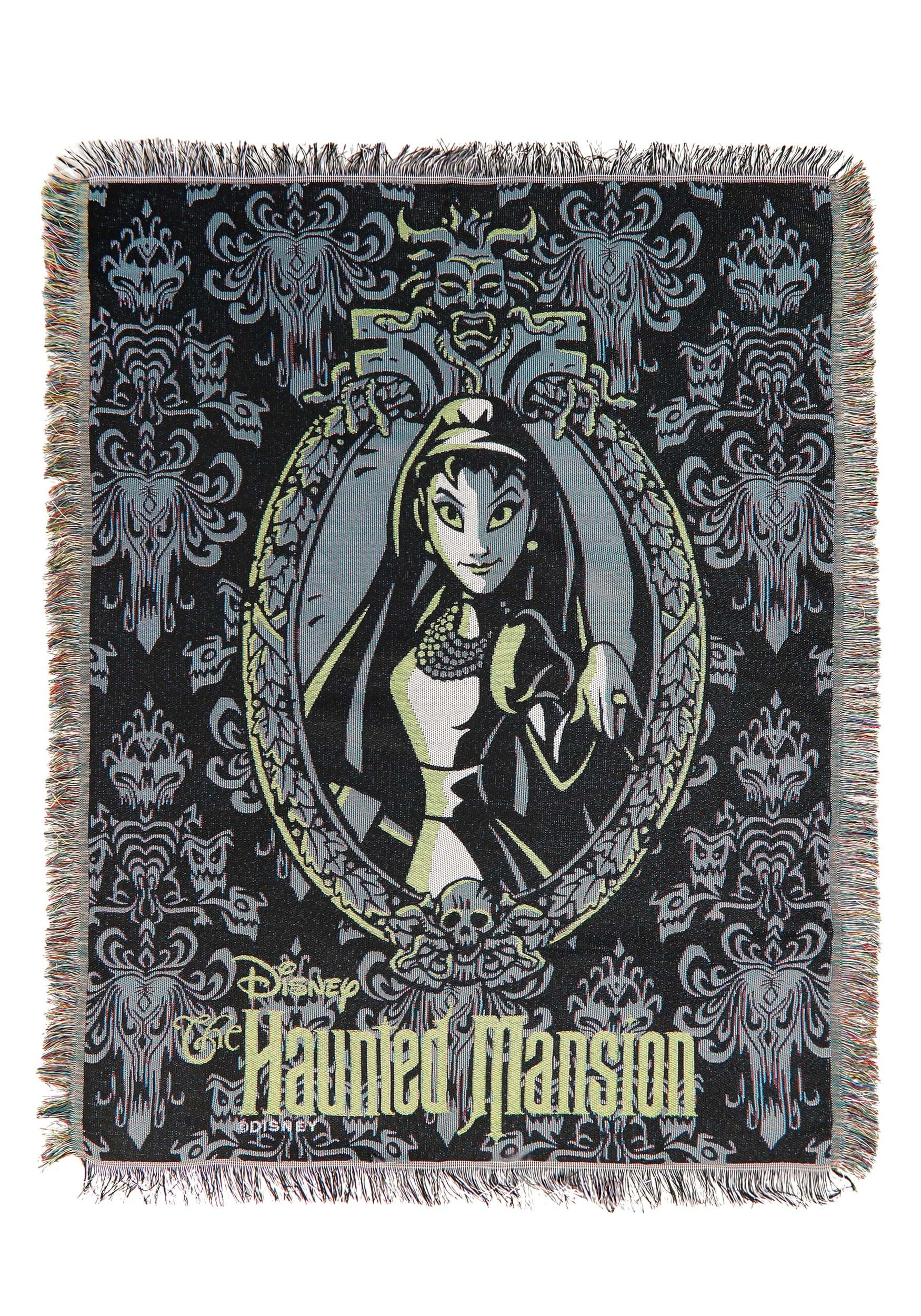 Haunted Mansion Haunted Frame Tapestry Blanket , Disney Blankets