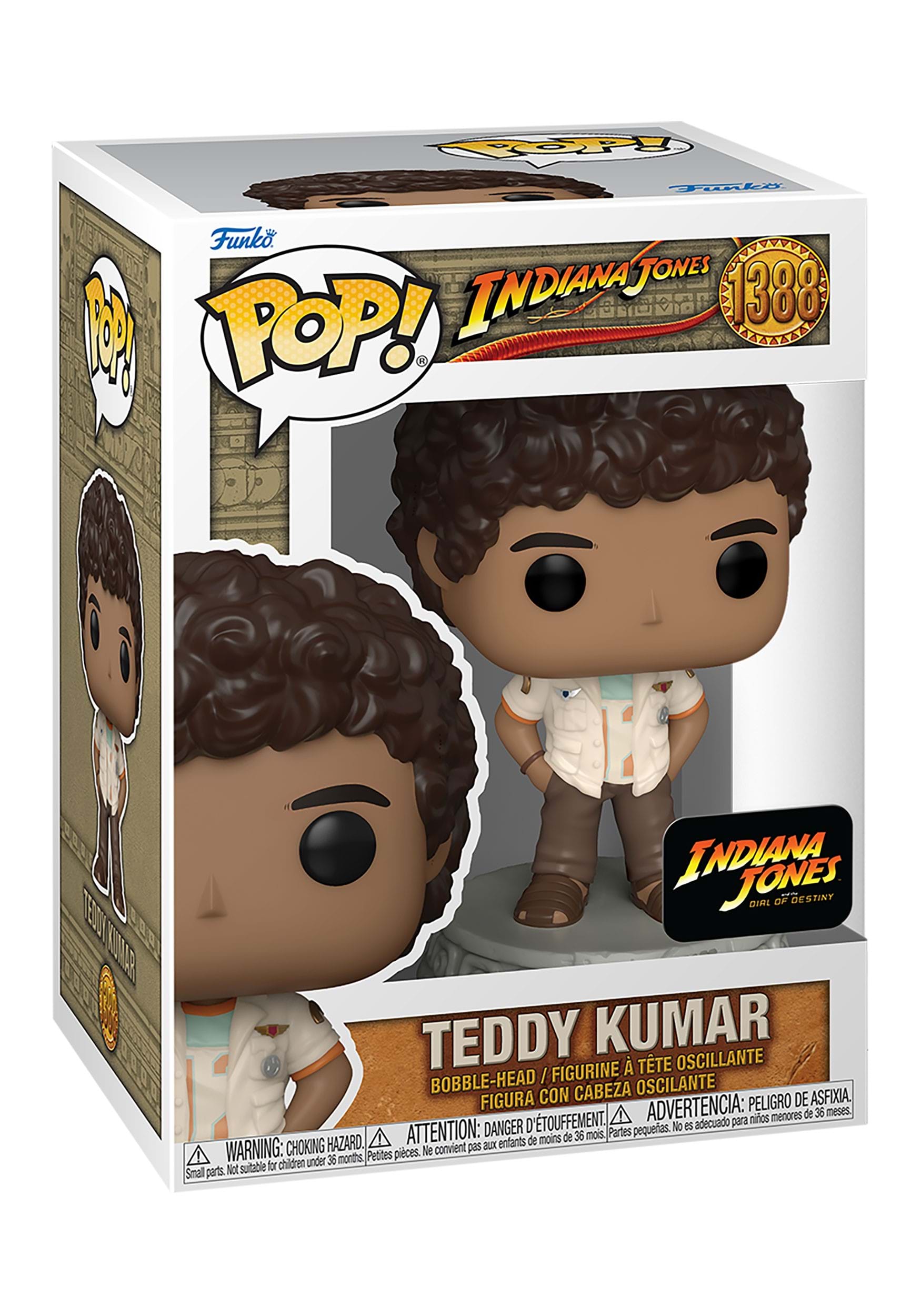 Funko POP! Movies: Indiana Jones Dial Of Destiny - Teddy Kumar