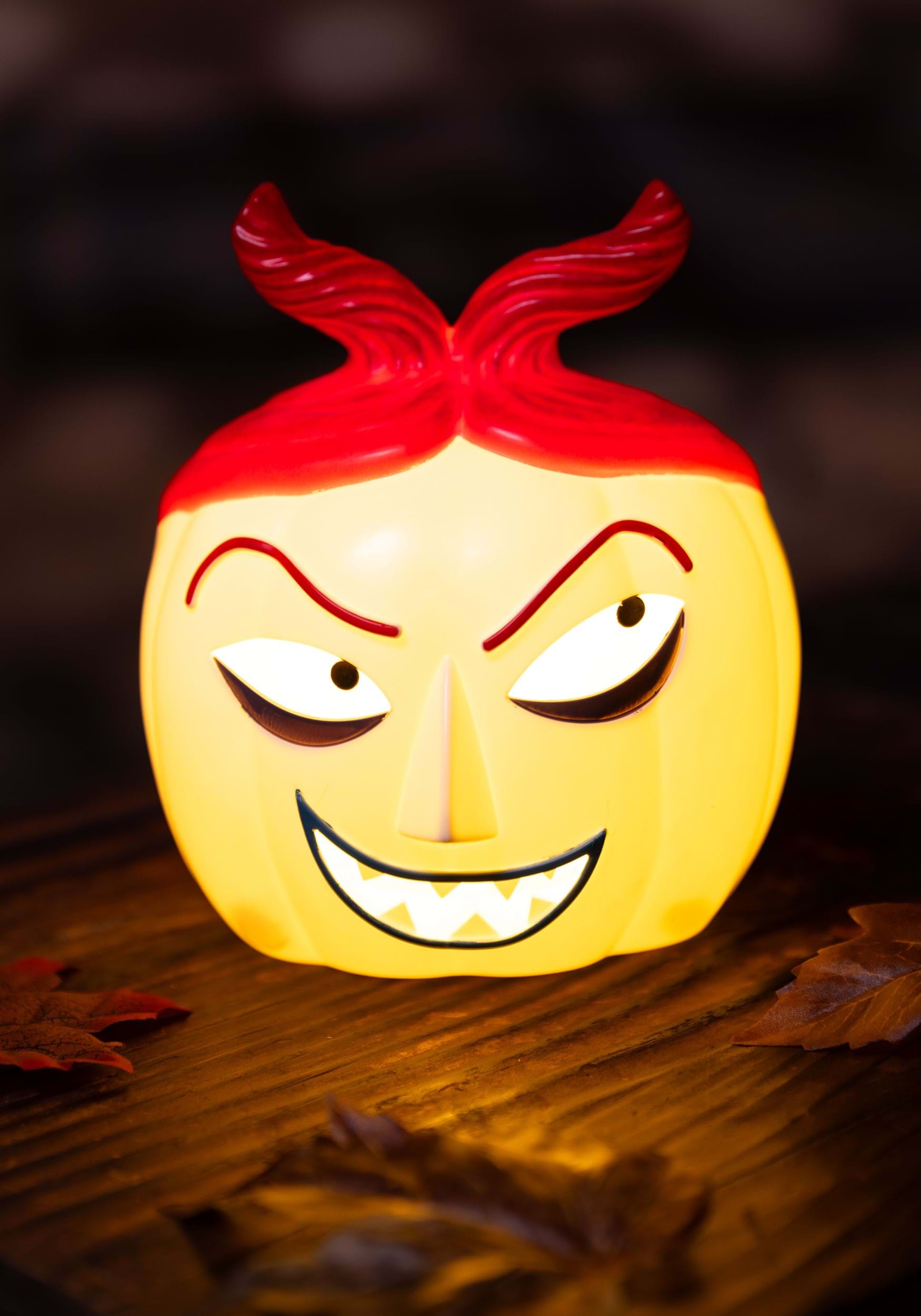 6 Nightmare Before Christmas Lock Light Up Pumpkin Halloween Prop