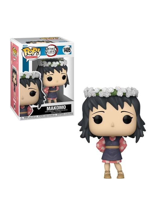 POP Animation Demon Slayer Makomo Flower Headdress