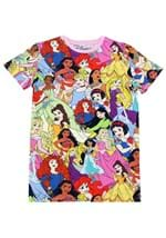 Cakeworthy Adult Disney Princess AOP Shirt Alt 3