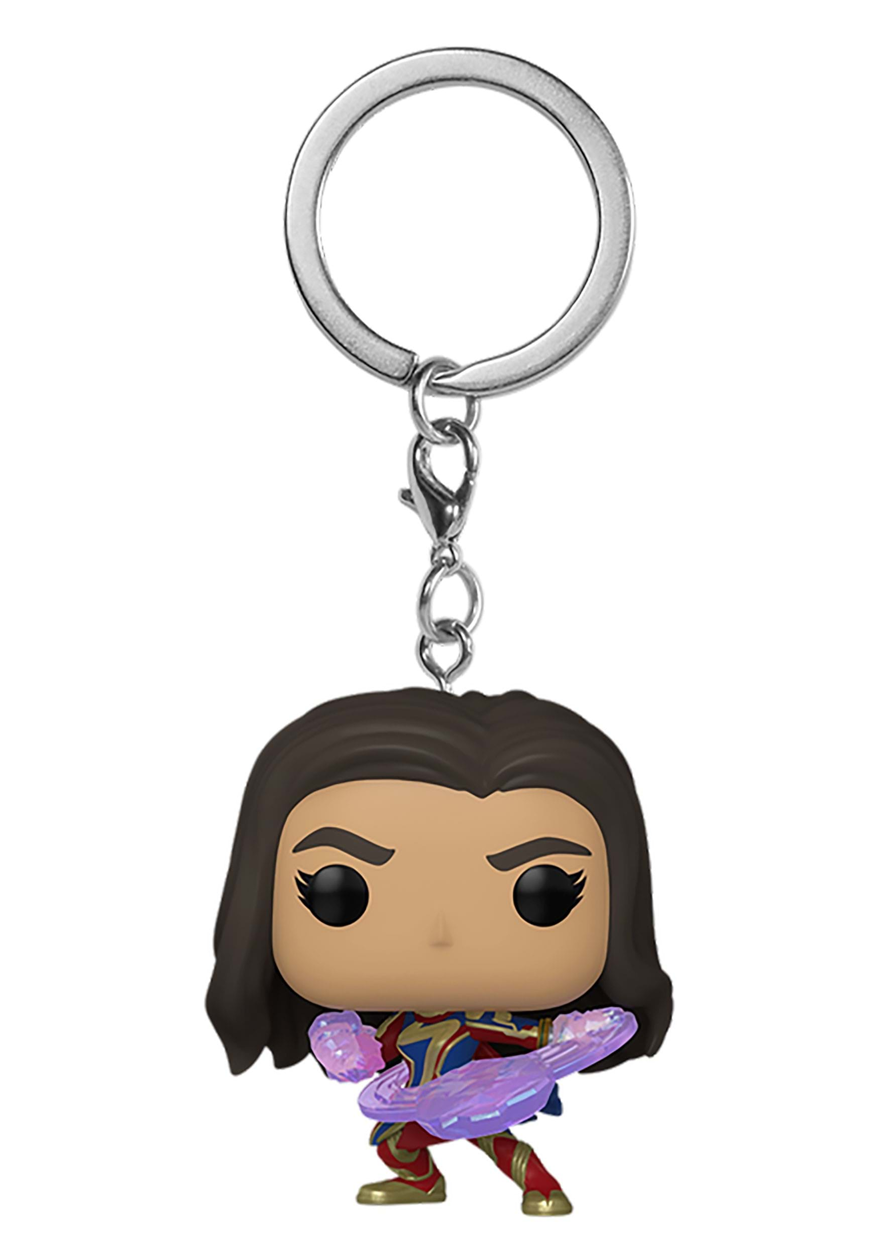 Funko POP! Keychain: The Marvels - Ms. Marvel , Marvel Keychains