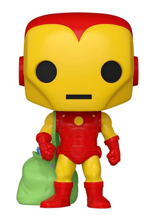 POP Marvel Holiday Iron Man w/ Bag