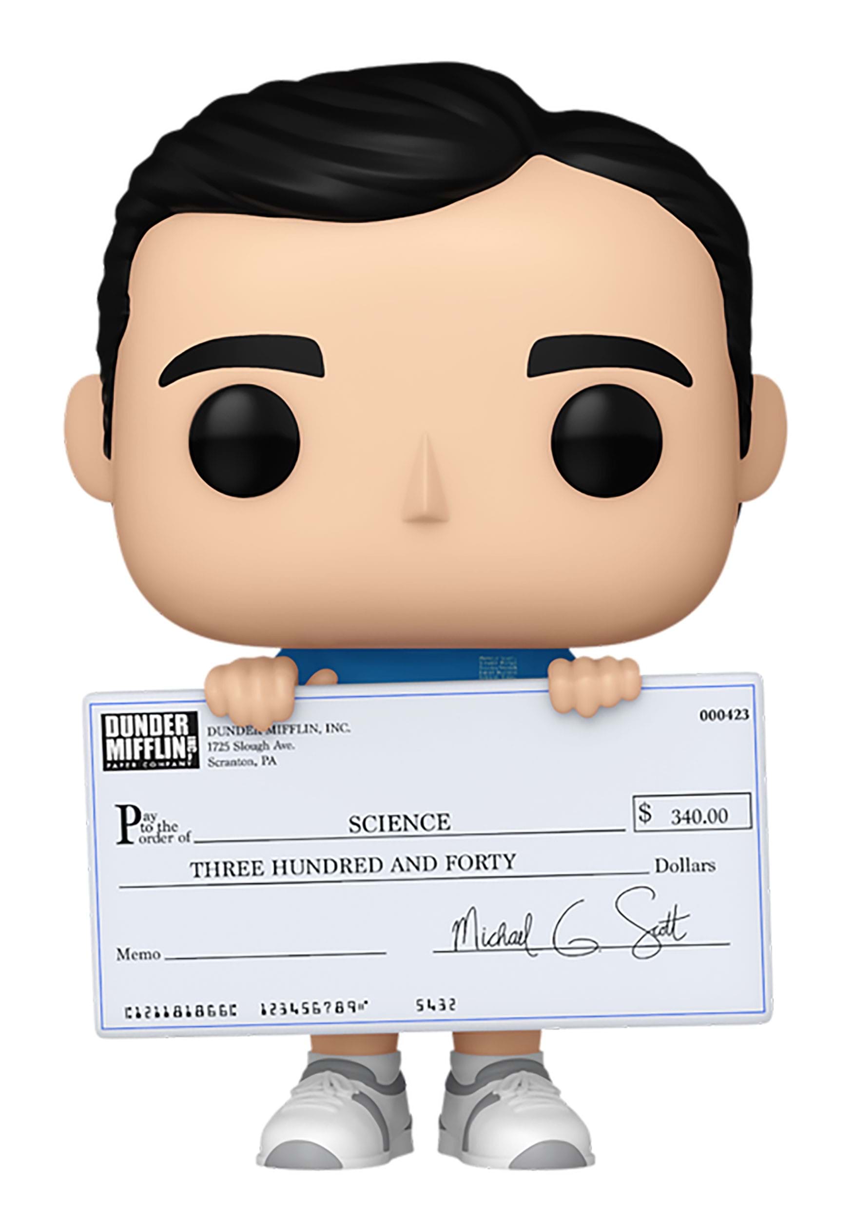 Photos - Fancy Dress Funko POP Vinyl  POP! TV: The Office - Michael with Check | The Offic 