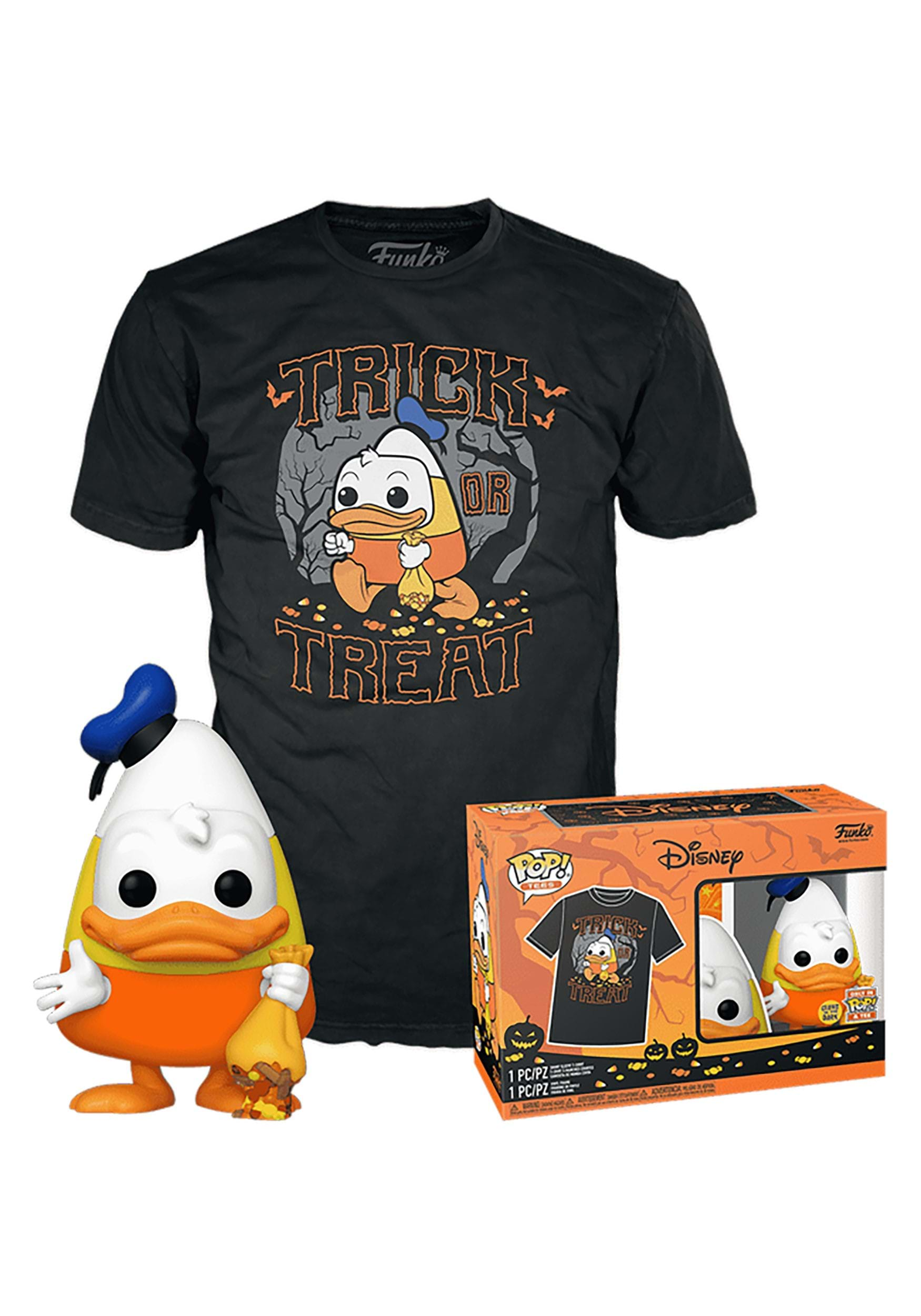 Funko POP! & Tee: Disney - Halloween Donald , Funko Apparel