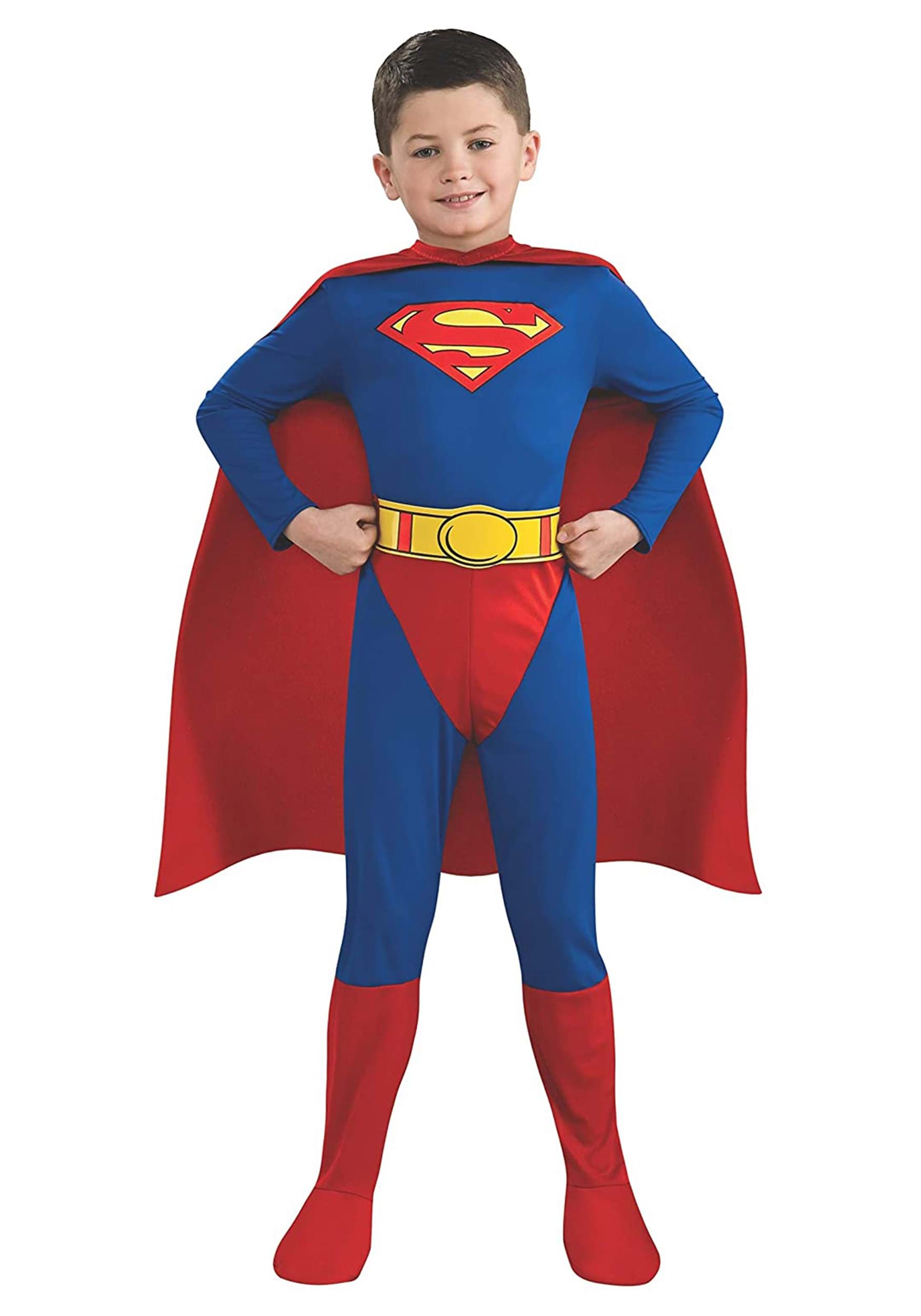 Superman Super Boy's Fancy Dress Costume