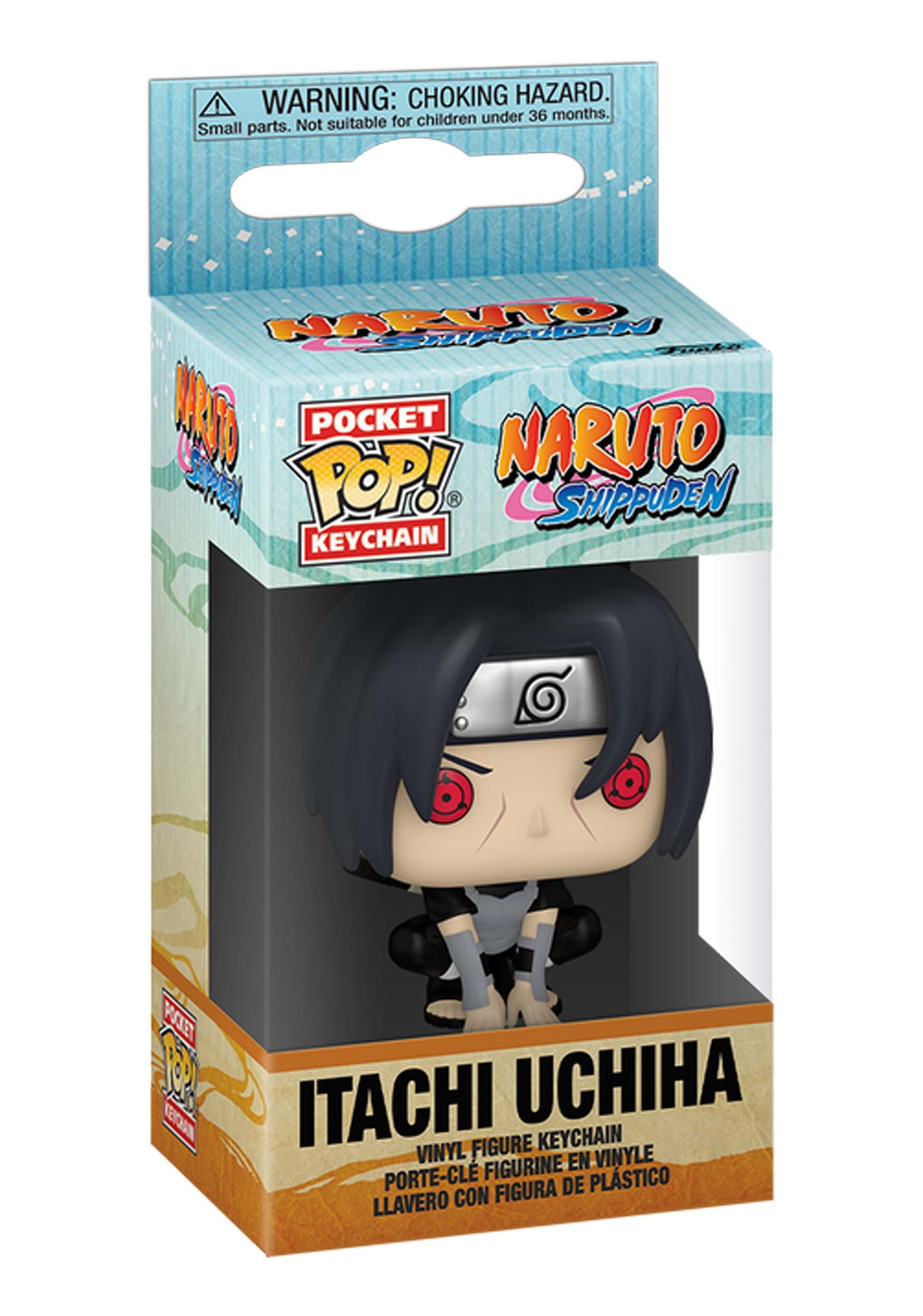Funko POP! Keychain: Naruto - Itachi Uchiha (Moonlit) , Anime Keychains
