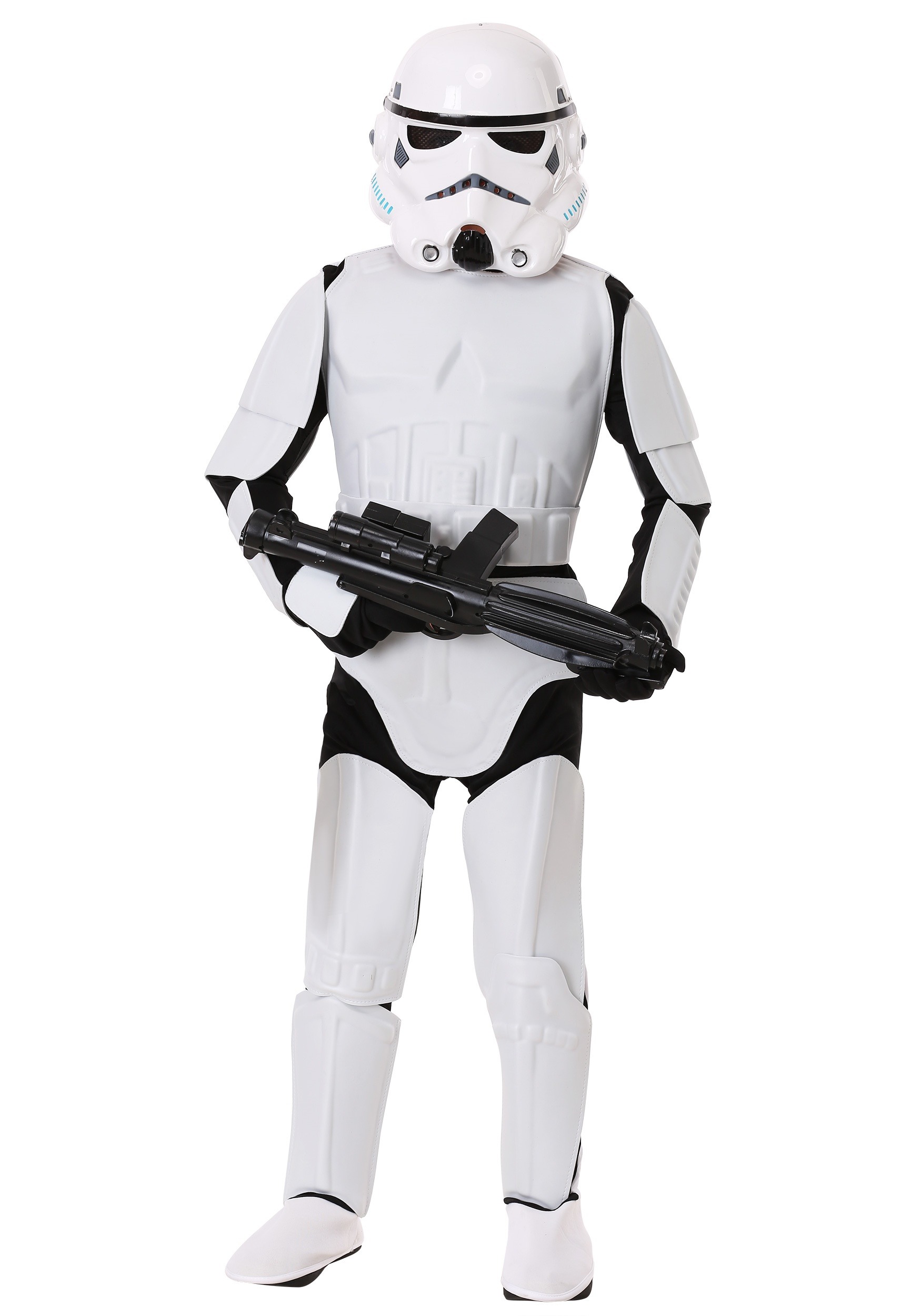 Boys Storm Trooper Star Wars Fancy Dress Costume Kids Childrens Outfit Ages 9-10
