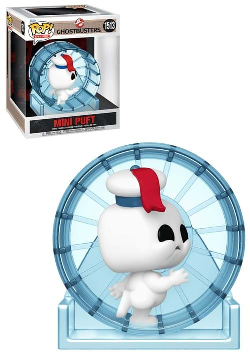 POP Deluxe Ghostbusters Frozen Empire Puft in Wheel