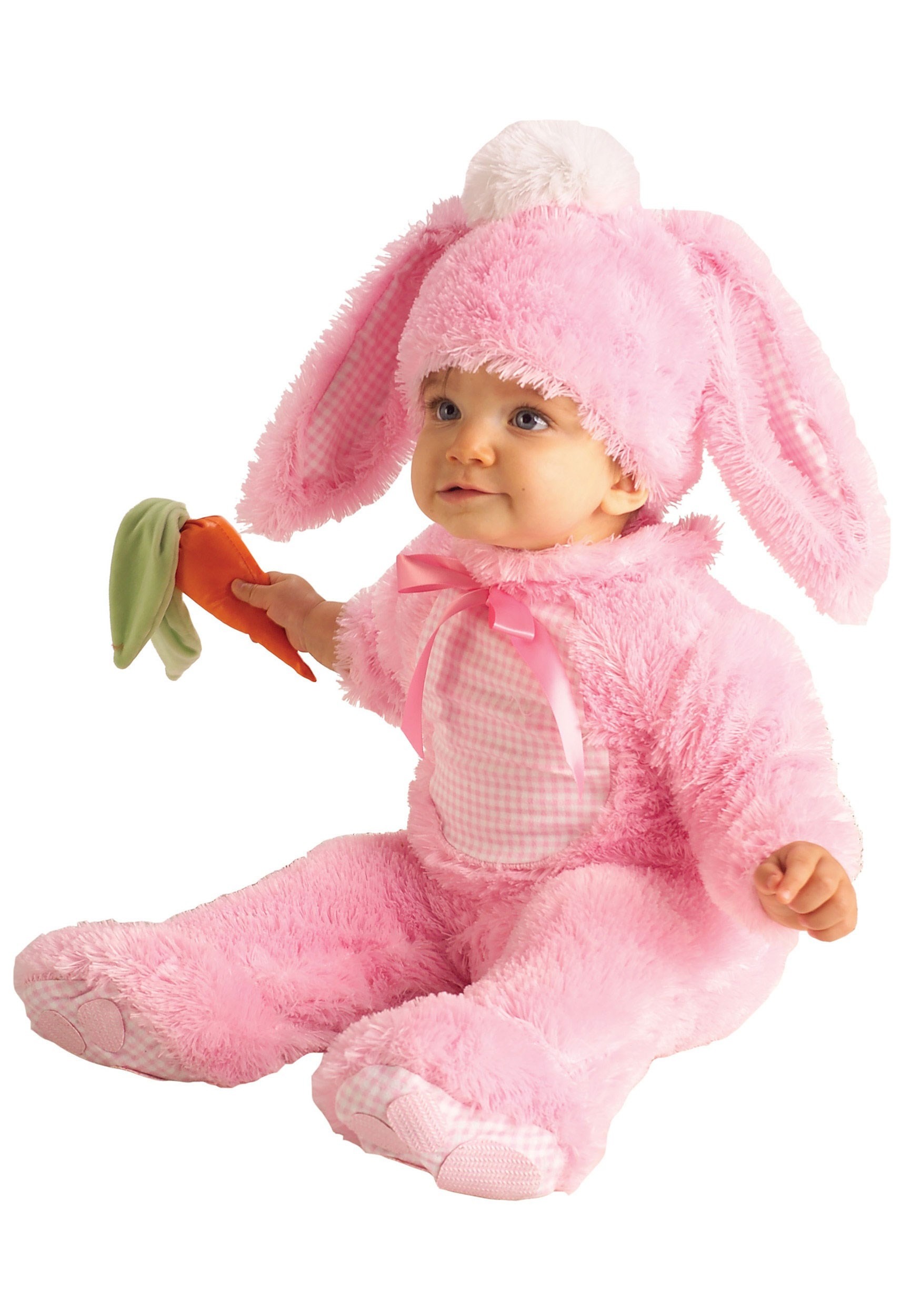 Baby Pink Bunny Fancy Dress Costume for Infants