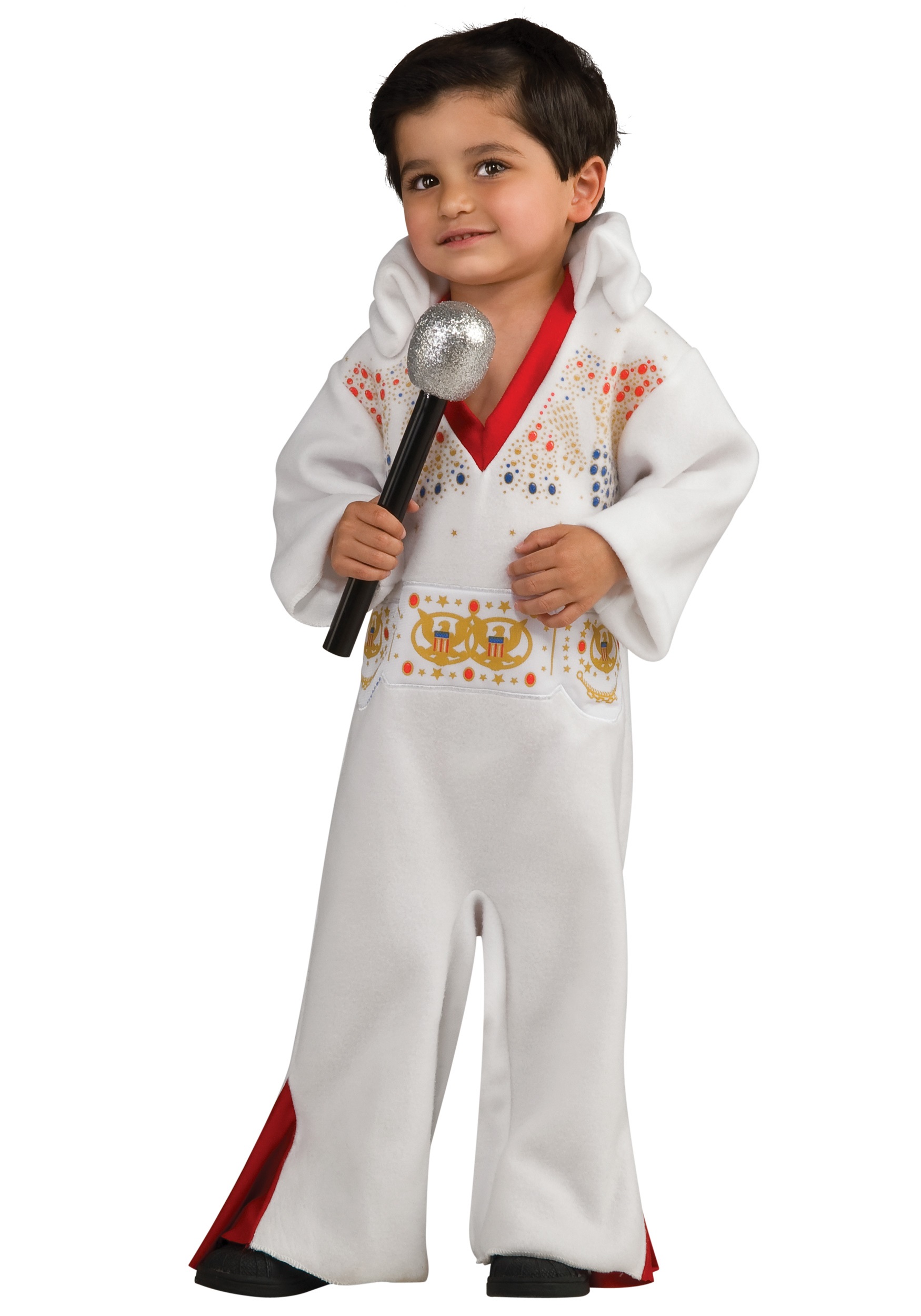 Toddler Viva Las Elvis Jumpsuit Fancy Dress Costume