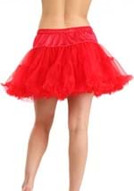 Women's Red Petticoat Skirt Alt 1