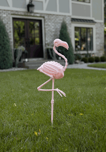 30 Inch Glow in the Dark Pink Flamingo Decoration Main