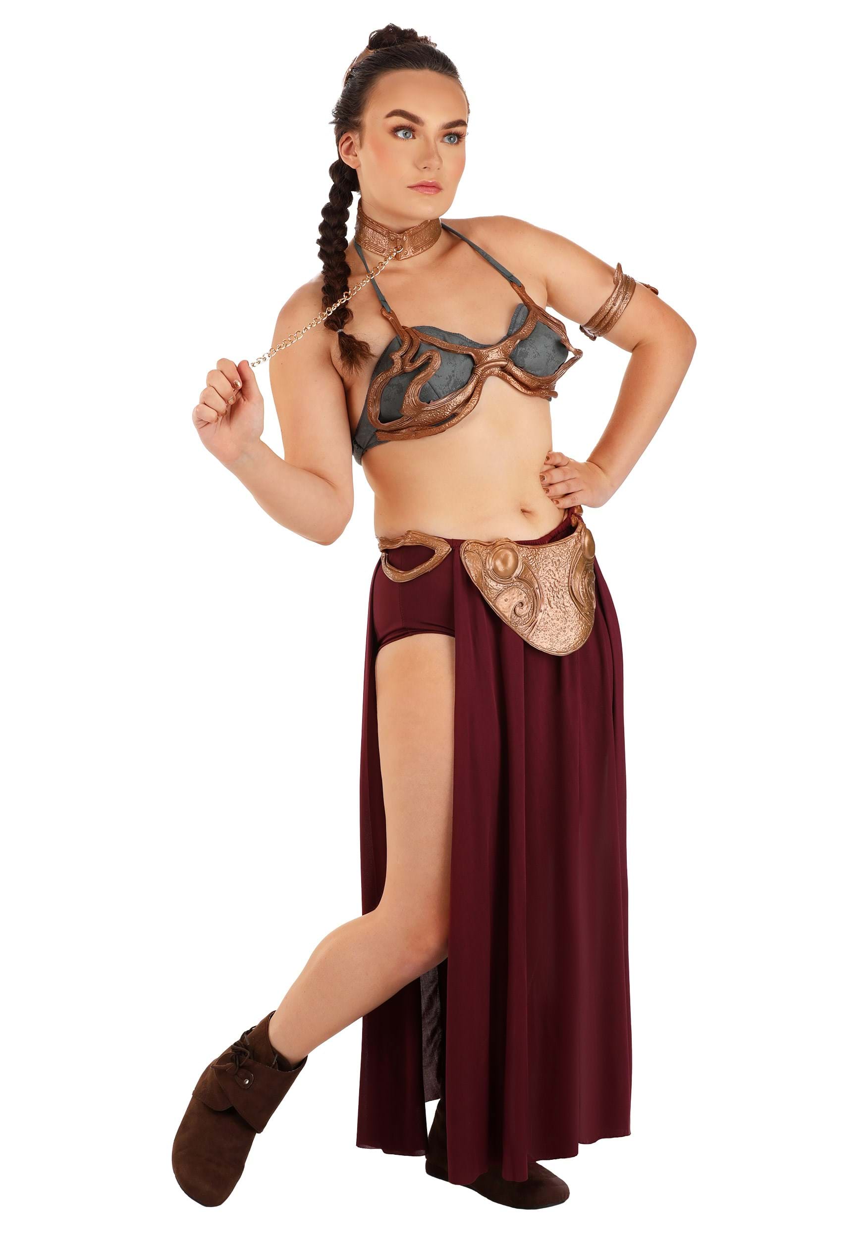 Sexy Princess Leia Slave Fancy Dress Costume , Star Wars Princess Leia Fancy Dress Costume